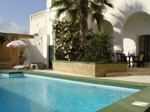 Casa Patricia Farmhouse Gozo pool area