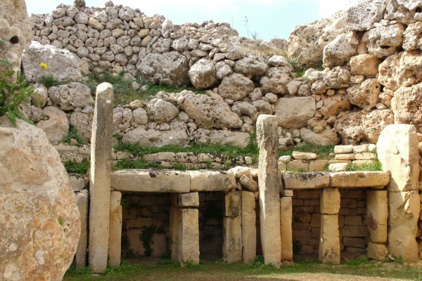 Ggantija temples historic sights Gozo