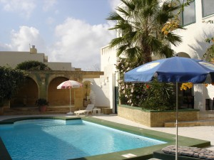 Casa Patricia Farmhouse Gozo pool area