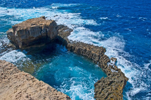 Blue hole Gozo